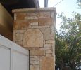 Επένδυση κολώνας με πέτρα  πρέσσας Αλβάνιας