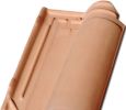 Κεραμίδια Ρωμαϊκά Ροζ Διαστάσεις : 42,5x27,8 cm Βάρος/τεμ. : 3,8 kgr Τεμ/m2 : 14 Τεμ/παλ. : 230